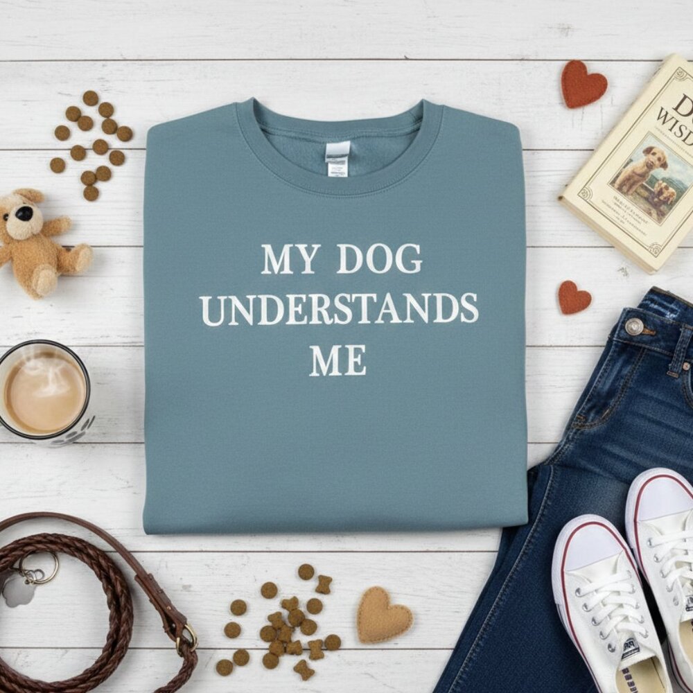 Grayson Threads "My Dog Understands Me" Pullover